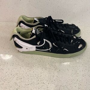 Nike Acronym x Blazer Low 'Black Olive Aura' DO9373-001 size 12